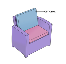 Load image into Gallery viewer, Chair | Style 13 - Cushion
