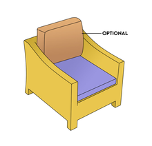 Load image into Gallery viewer, Chair | Style 5 - Cushion
