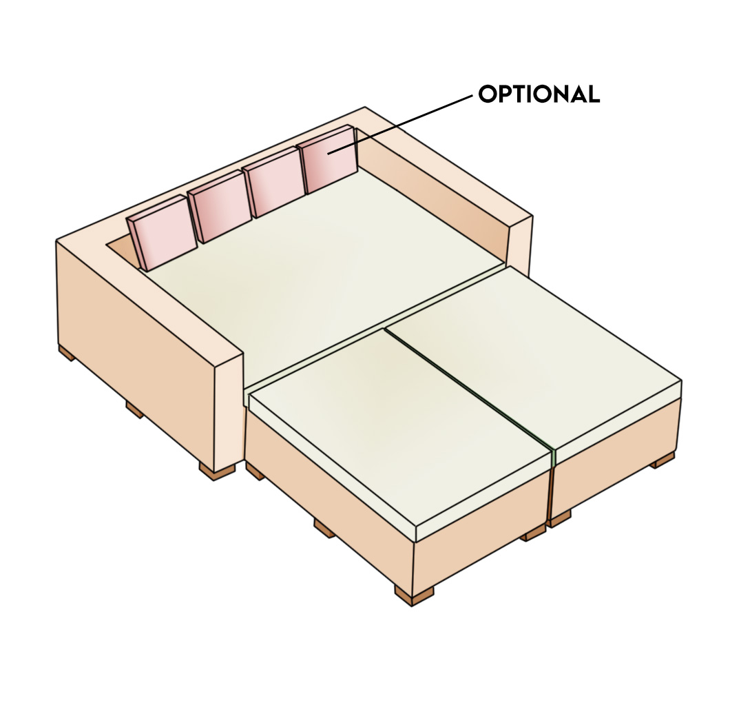 Daybed | Style 12 - Cushion