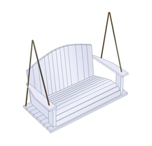 Load image into Gallery viewer, Porch Swing
