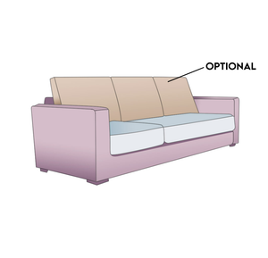 Straight Sofa | Style 12 - Cushion