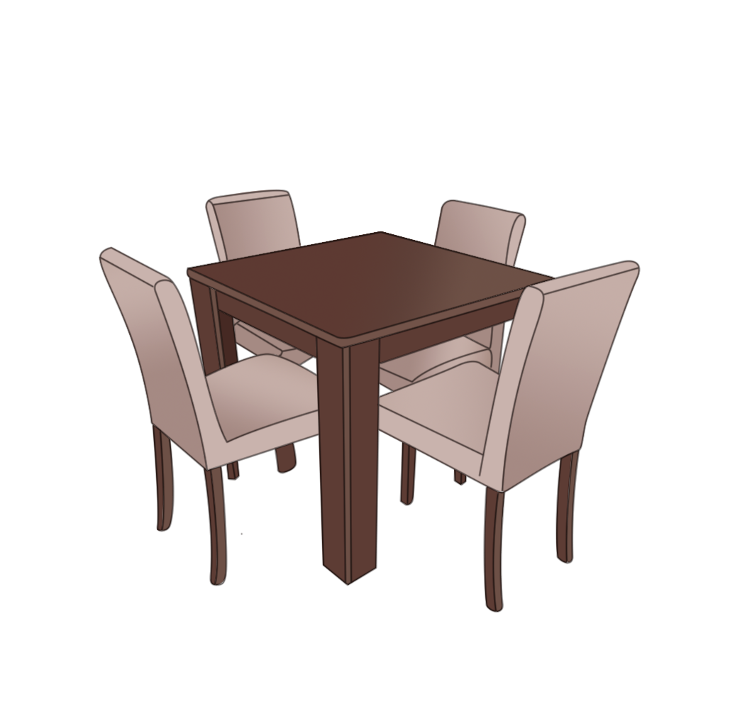 Dining Table | Square - Style 1