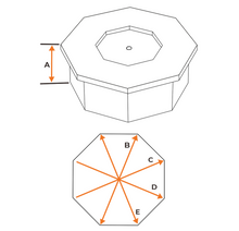 Load image into Gallery viewer, Fire Table I Style 13
