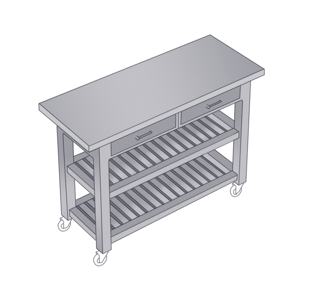 Serving Cart | Style 1