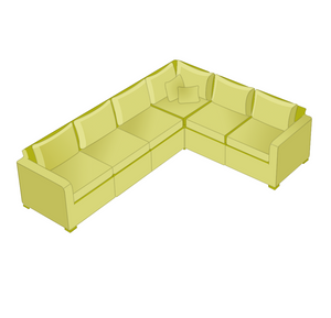 L-Shaped Sofa | Style 1