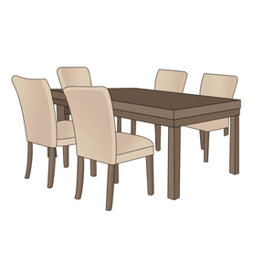 Dining Table | Rectangle - Style 1