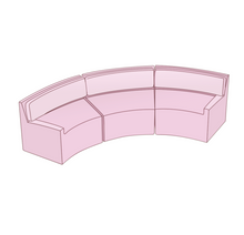 Load image into Gallery viewer, Curved Sofa | Style 1
