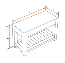 Load image into Gallery viewer, Serving Cart | Style 3
