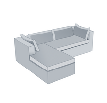 Load image into Gallery viewer, L-Shaped Sofa | Style 4
