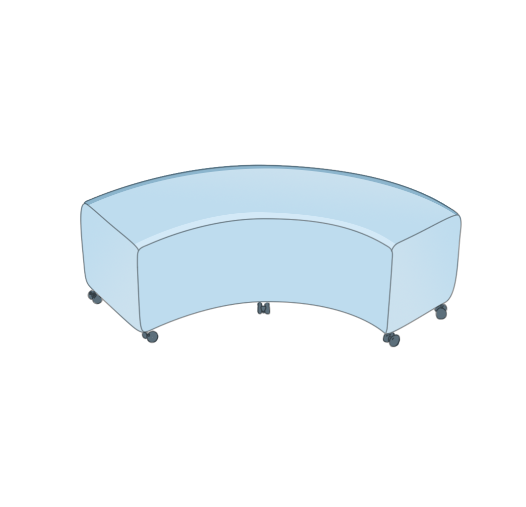 Ottoman | Curved