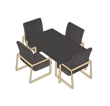 Load image into Gallery viewer, Dining Table | Rectangle - Style 2
