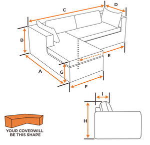 L-Shaped Sofa | Style 4