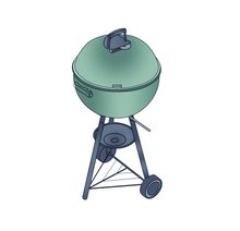 Load image into Gallery viewer, Kettle Grill/BBQ Cover
