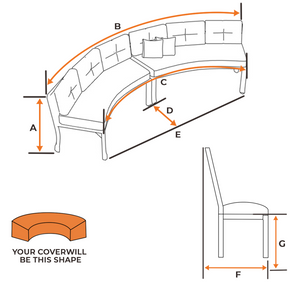 Curved Sofa | Style 5