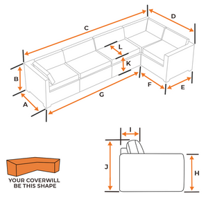 L-Shaped Sofa | Style 5