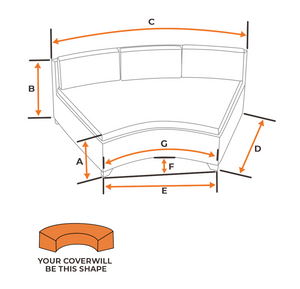 Curved Sofa | Style 8