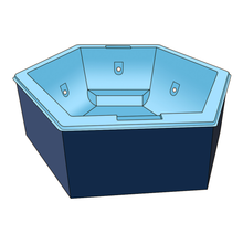 Load image into Gallery viewer, Hot Tub | Hexagon
