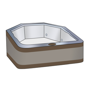 Hot Tub | Rectangle | Style 2